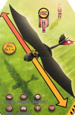Dragons - Movie Rc Flyvende Tandløs
