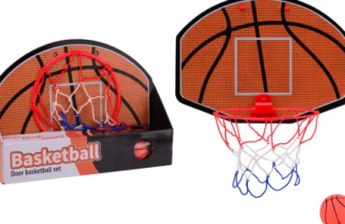 Dør Basketballgame With Basketball