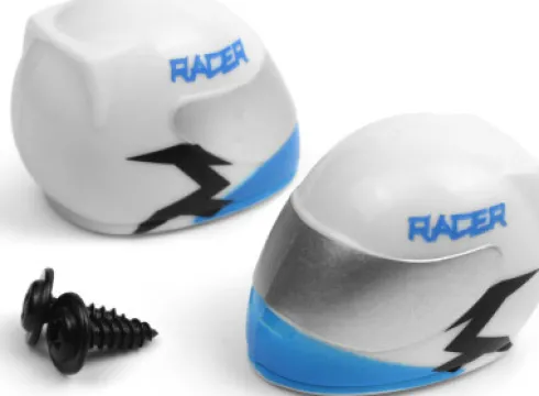 Driver Helmet - Blue/2Pcs - 540185 - Blackzon