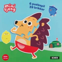 DR Minisjang - Børste Figurpuslespil - 6 Forskellige