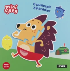 DR Minisjang - Børste Figurpuslespil - 6 Forskellige