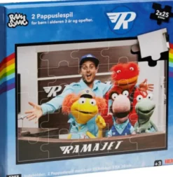 DR Ramasjang - Ramajetterne Puslespil - 2X25 Brikker