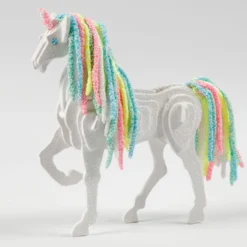 3D Træ Puslespil - Hest - 18X4,5X16 CM