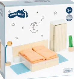 Dukkehus Møbler I Træ - Soveværelse - Small Foot
