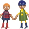 Dukker Til Dukkehus - Familie Med Kørestol - 6 Stk - Small Foot