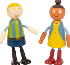 Dukker Til Dukkehus - Familie Med Kørestol - 6 Stk - Small Foot