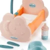Dukkeseng Med Tilbehør - Ecoiffier Nursery - 6 Dele - 32 CM