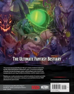 Dungeons & Dragons - 2024 Monster Manual - Wtcd3711