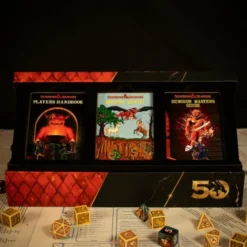 Dungeons & Dragons 50Th Anniversary 1St Edition Book Cover Ingot Set
