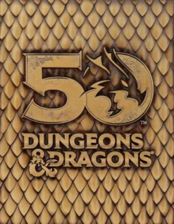 Dungeons & Dragons 50Th Anniversary 1St Edition Book Cover Ingot Set