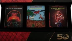 Dungeons & Dragons 50Th Anniversary 1St Edition Book Cover Ingot Set