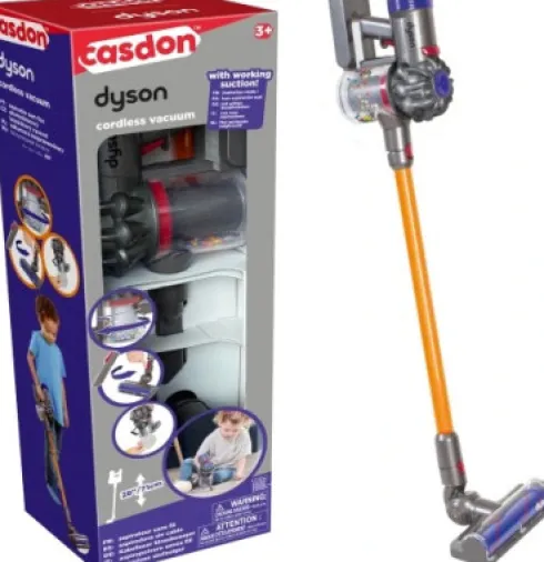 Dyson Ledningsfri Legetøjsstøvsuger Til Børn - Casdon