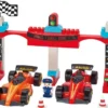 Ecoiffier Abrick - Formel 1 Grand Prix Racerbane Byggesæt - 2976