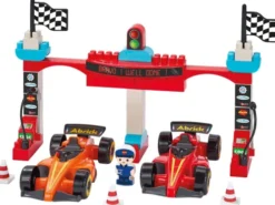 Ecoiffier Abrick - Formel 1 Grand Prix Racerbane Byggesæt - 2976