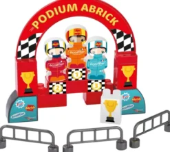 Ecoiffier Abrick - Formel 1 Grand Prix Racerbane Byggesæt - 2976