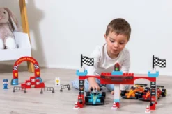 Ecoiffier Abrick - Formel 1 Grand Prix Racerbane Byggesæt - 2976