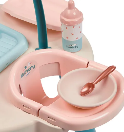 Ecoiffier Nursery - Dukke Puslebord Med Tilbehør - 1840