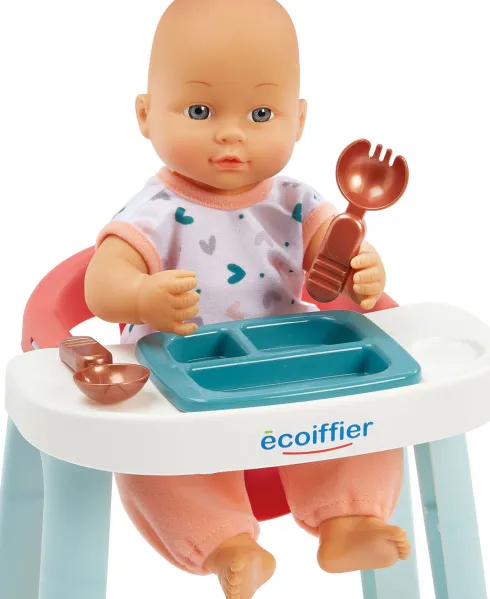 Ecoiffier Nursery - Dukke Seng, Babystol Og Baby Dukke