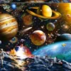 Educa - Asteroid Mission Puzzle - 1000 Brikker - Rummet Puslespil