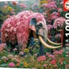 Educa - Blomster-Elefant Puslespil - 1000 Brikker