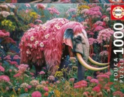 Educa - Blomster-Elefant Puslespil - 1000 Brikker