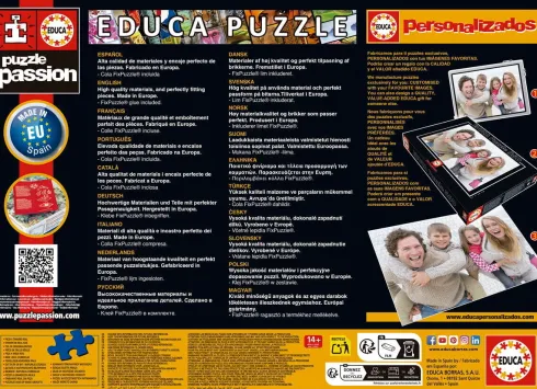 Educa - Blomster-Elefant Puslespil - 1000 Brikker