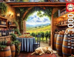 Educa - Canes Et Vinum Puzzle - 1000 Brikker - Puslespil
