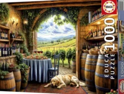 Educa - Canes Et Vinum Puzzle - 1000 Brikker - Puslespil