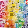 Educa - Colorful Collage Puzzle - 500 Brikker - Puslespil