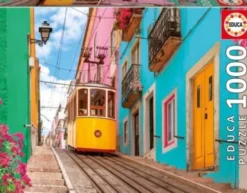 Educa - Colorful Lisbon Puzzle - 1000 Brikker - Puslespil