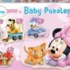 Educa - Disney Baby Puzzles - 3-4-4-4-5 Brikker - Minnie