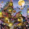 Educa - Fairy House Puzzle - 500 Brikker - Puslespil