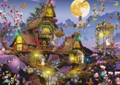 Educa - Fairy House Puzzle - 500 Brikker - Puslespil