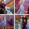 Educa - Frozen II Multi 4 Puzzles - 50+80+100+150 - Puslespil