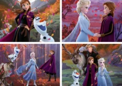 Educa - Frozen II Multi 4 Puzzles - 50+80+100+150 - Puslespil