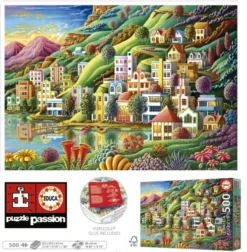 Educa - Hidden Harbor Puzzle - 500 Brikker - Puslespil
