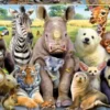 Educa - It´S A Class Photo Puzzle - 300 Brikker - Puslespil Med Dyr