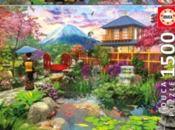 Educa - Japanese Garden Puzzle - 1500 Brikker - Puslespil
