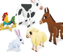Educa - My First 3D Puzzle - Farm - 5 Figurer