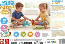 Educa - My First 3D Puzzle - Jungle - 5 Figurer