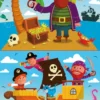 Educa - Pirater Puslespil - 2X20 Brikker