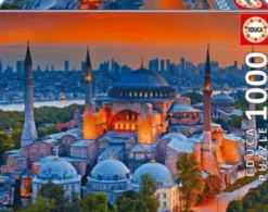 Educa Puslespil - 1000 Brikker - Blå Moské Istanbul