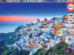 Educa Puslespil - 1500 Brikker - Santorini