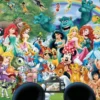 Educa - Puslespil Med 1000 Brikker - Disney Figurer