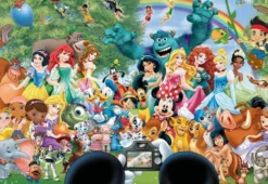 Educa - Puslespil Med 1000 Brikker - Disney Figurer
