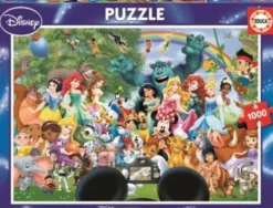 Educa - Puslespil Med 1000 Brikker - Disney Figurer