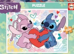Educa - Puslespil Med 500 Brikker - Disney Stitch