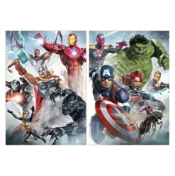 Educa Puslespil - 2X500 Brikker - Avengers