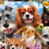 Educa - Selfie Pet Parade - Hunde Katte Kaniner - 200 Brikker