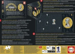 Educa - Surprise Puzzle 1000 - Knights Round The Table Puslespil